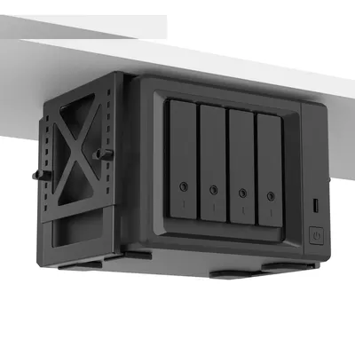 Monzlteck Adjustable Under Desk PC or NAS Mount Bracket Holder,Compatible with NAS,CPU,UPS,Small Form Factor Desktop Monzlteck Adjustable Under Desk PC or NAS Mount Bracket Holder,Compatible with NAS,CPU,UPS,Small Form Factor Desktop