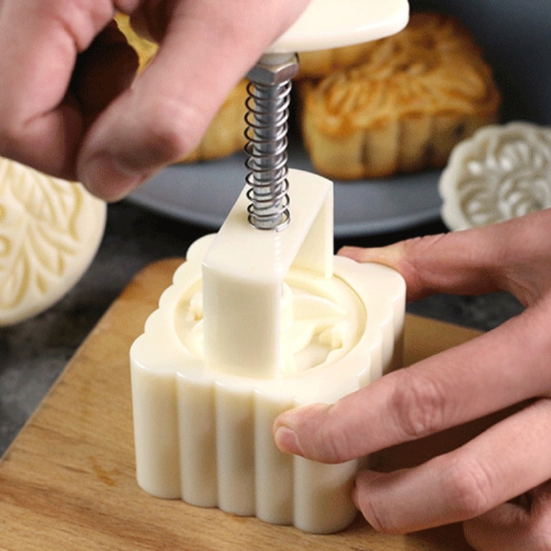Moon Cake Mold Square Press (5pcs) Moon Cake Mold Square Press (5pcs)