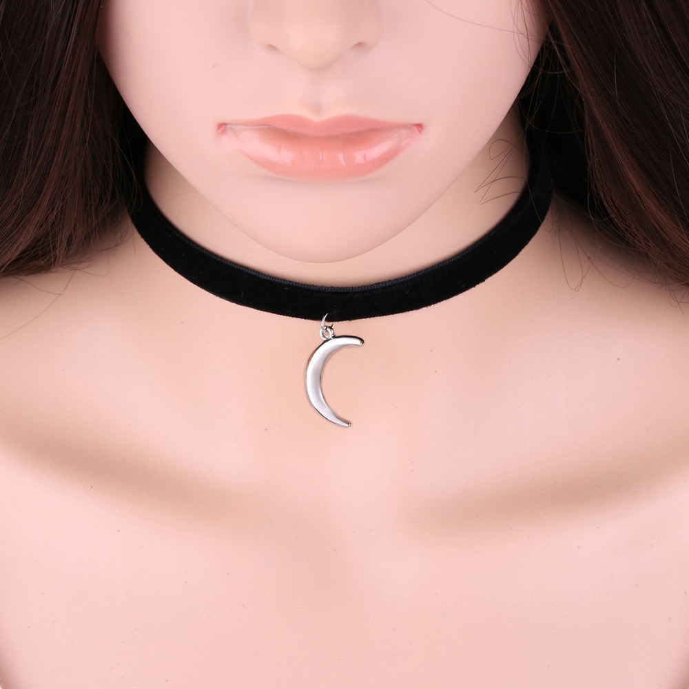 Moon Choker Ladies Fashion Jewelry