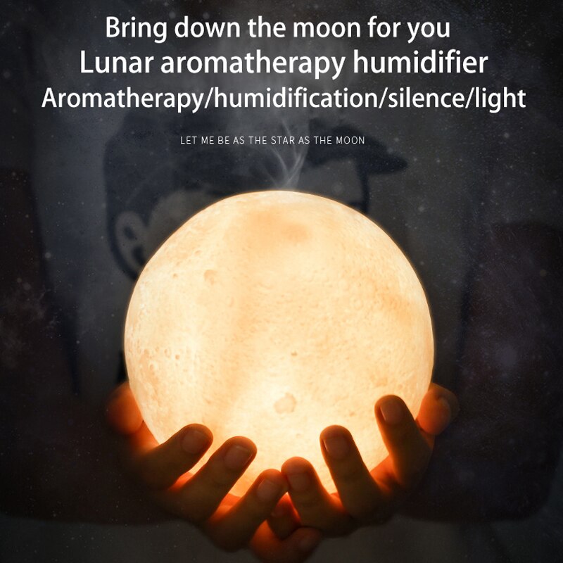 Moon Lamp Humidifier USB Diffuser