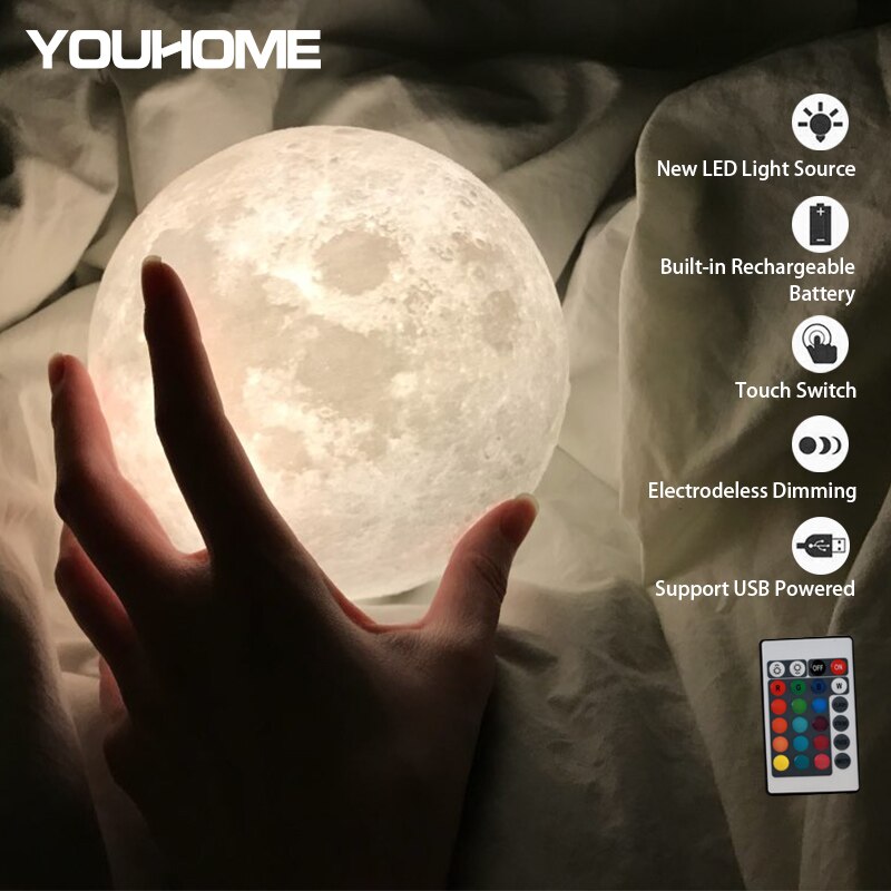 Moon Light Lamp 3D Night Light Moon Light Lamp 3D Night Light