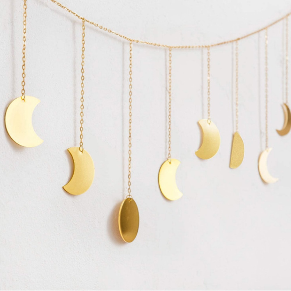 Moon Phase Decor Hanging Ornament Moon Phase Decor Hanging Ornament