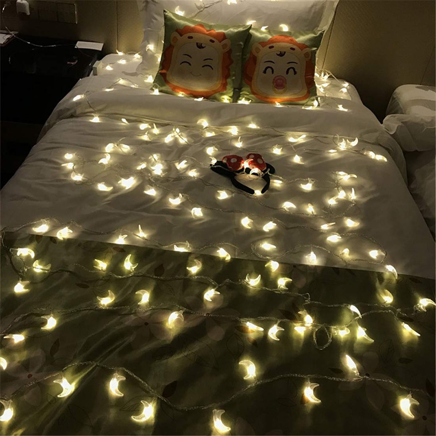 Moon String Lights Waterproof LED