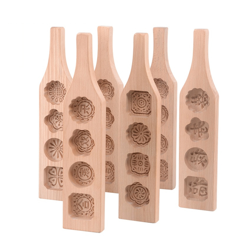 Mooncake Mold Wooden Molder Mooncake Mold Wooden Molder