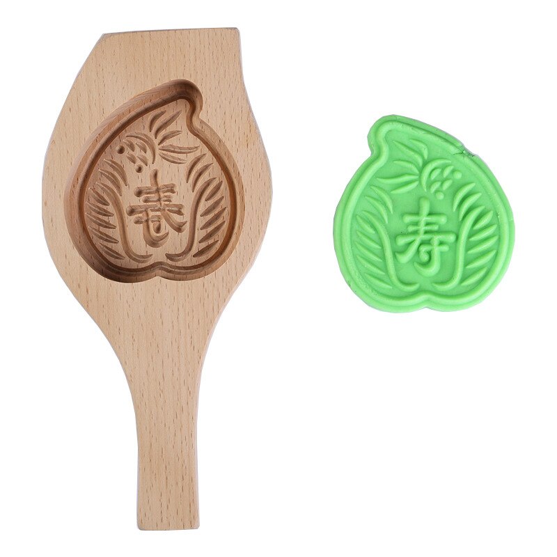 Mooncake Molder Wooden Baking Mold Mooncake Molder Wooden Baking Mold