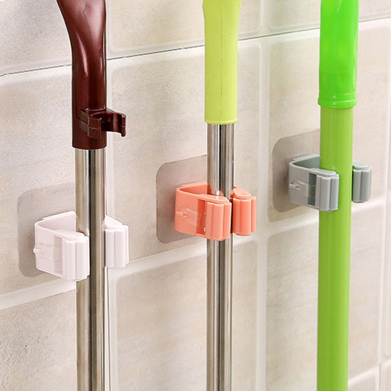 Mop Holder Wall Mount Sticker Hook