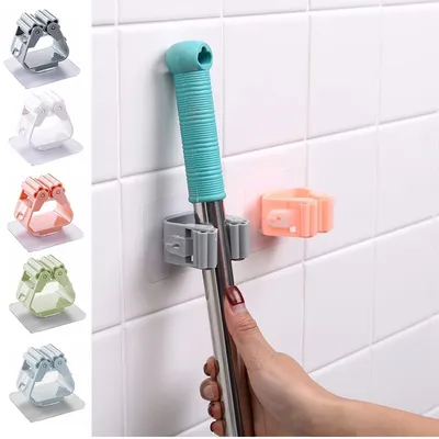 Mop Wall Holder Roller Hook Mop Wall Holder Roller Hook