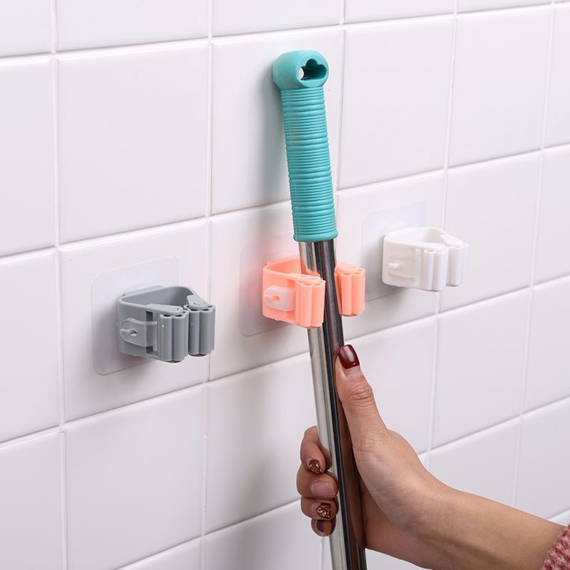 Mop Wall Holder Roller Hook Mop Wall Holder Roller Hook