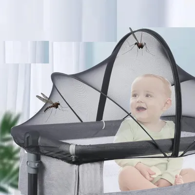 Mosquito Net for Baby Bed Four Seasons Universal Newborn Baby Removable Portable Ventilate Foldable Encrypted Crib Mosquito Net for Baby Bed Four Seasons Universal Newborn Baby Removable Portable Ventilate Foldable Encrypted Crib