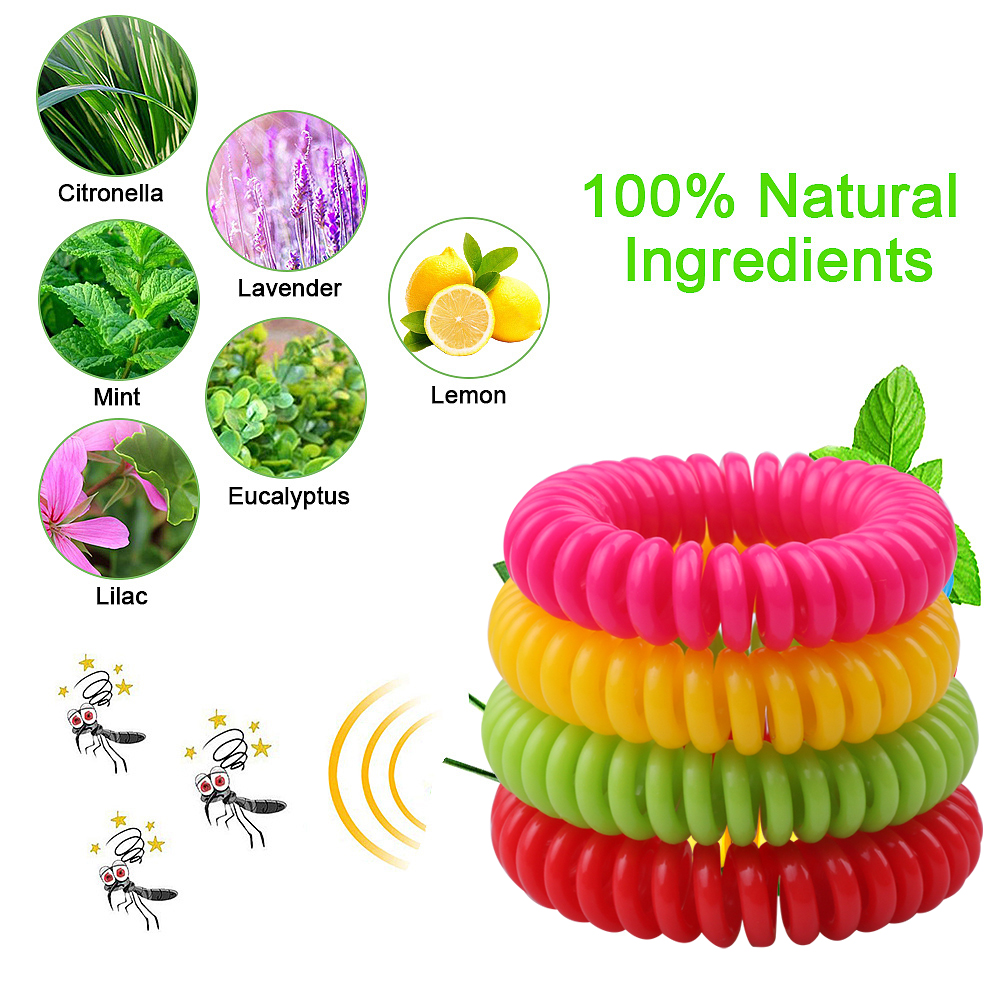 Mosquito Repellent Bracelets Bands (5 pcs) Mosquito Repellent Bracelets Bands (5 pcs)
