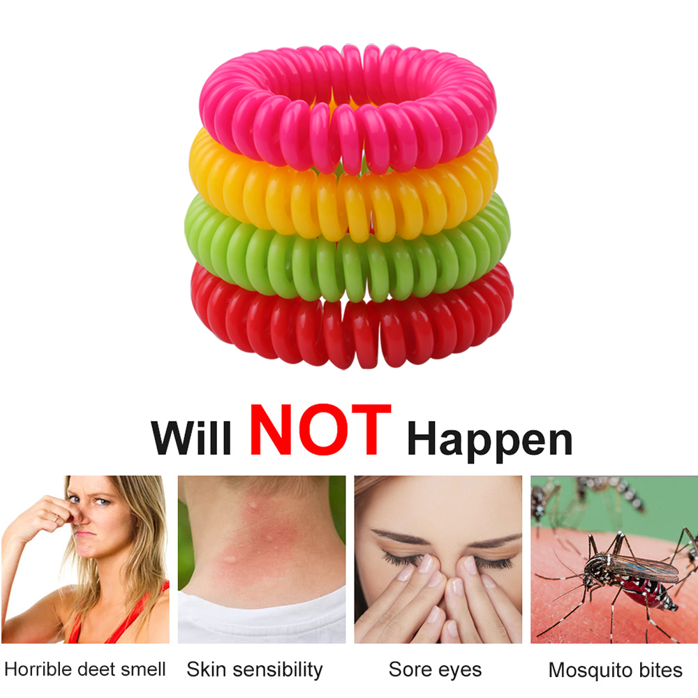 Mosquito Repellent Bracelets Bands (5 pcs) Mosquito Repellent Bracelets Bands (5 pcs)
