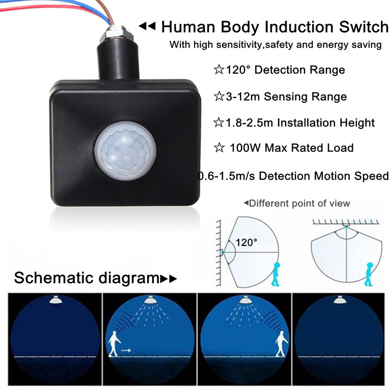 Motion Light Sensor Detector Device Motion Light Sensor Detector Device