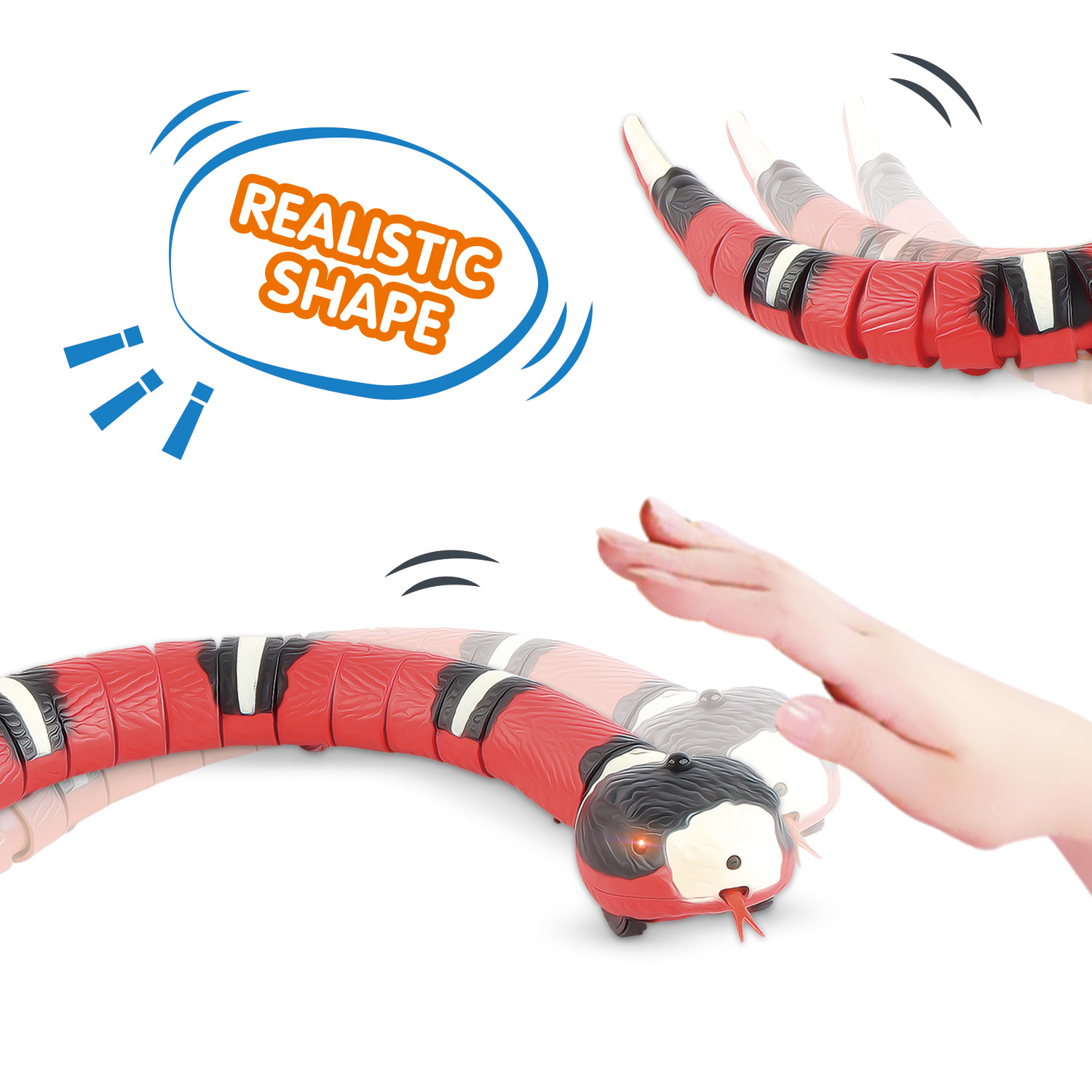Motion Sensing Cat Toy Snake Motion Sensing Cat Toy Snake