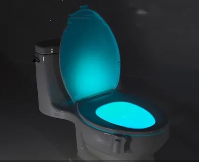 Motion Sensor Bathroom Light 16 Colors Lamp Motion Sensor Bathroom Light 16 Colors Lamp