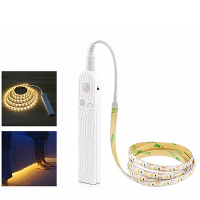 Motion Sensor Battery Powered LED Strip Motion Sensor Battery Powered LED Strip