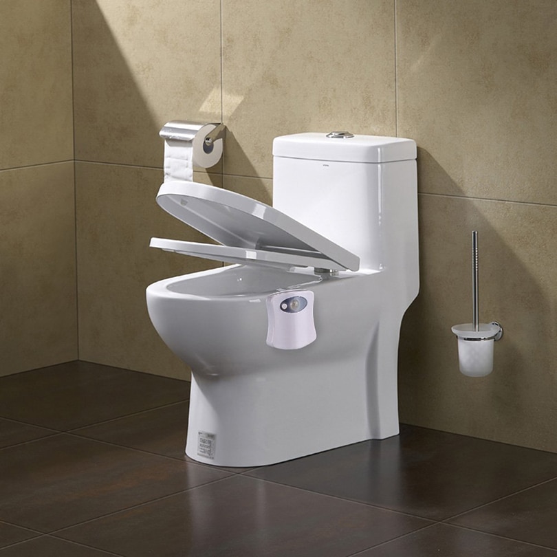 Motion Sensor Toilet Seat Night Light