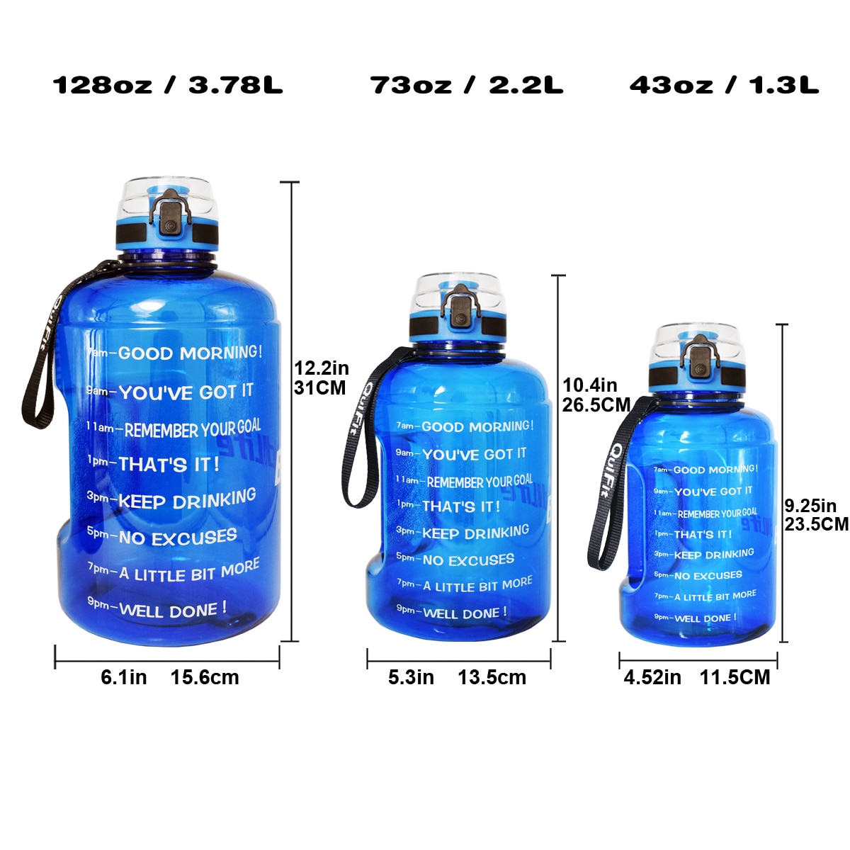 Motivational Water Bottle with Filter Motivational Water Bottle with Filter