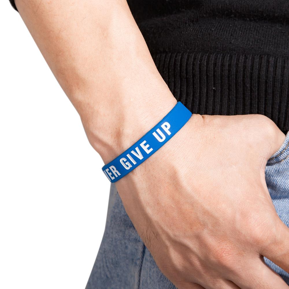 Motivational Wristband Silicone Bracelet Motivational Wristband Silicone Bracelet