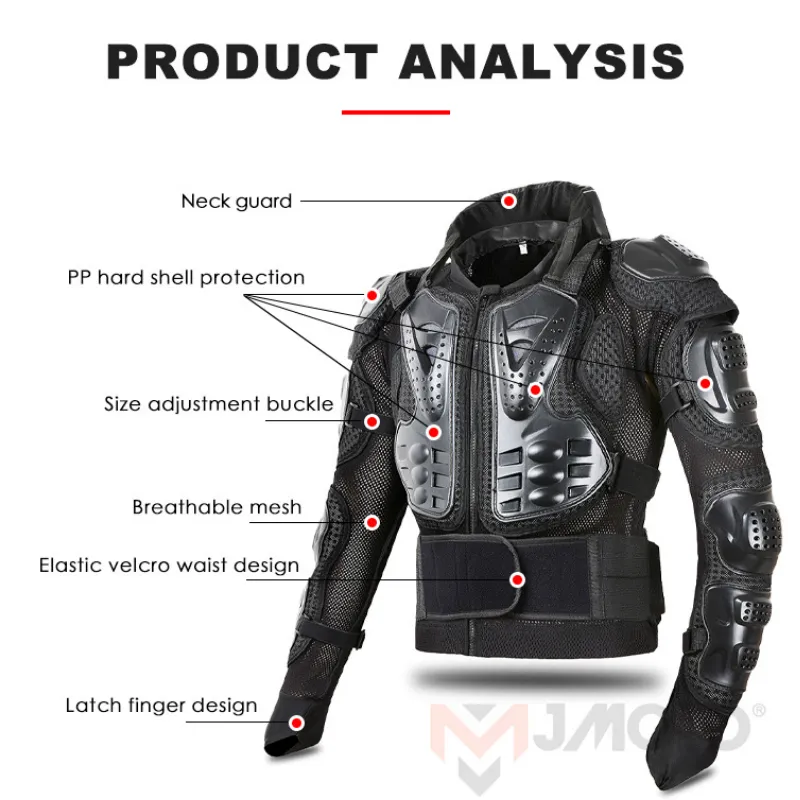 Motocross Body Armor Men's Summer Protective Cycling Jacket Summer Motorcycle Armor Jacket Breathable Motorbike Full Motocross Body Armor Men's Summer Protective Cycling Jacket Summer Motorcycle Armor Jacket Breathable Motorbike Full