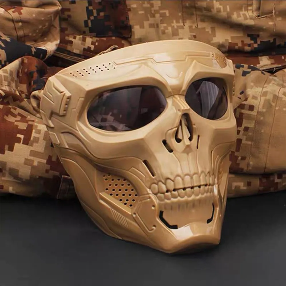 Motocross Skulls Goggles Skull Mask Off-road Eyeglasses Helmet Accessories Anti Dust Glasses Eye Protect Glasses Goggles