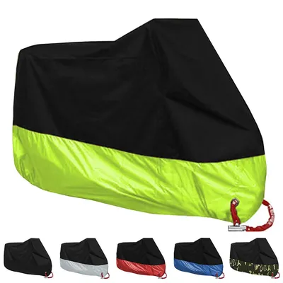 Motorcycle Cover For Motorbike Funda Moto Bike All Season Waterproof Dustproof UV Protective Outdoor Indoor Motocross Motorcycle Cover For Motorbike Funda Moto Bike All Season Waterproof Dustproof UV Protective Outdoor Indoor Motocross