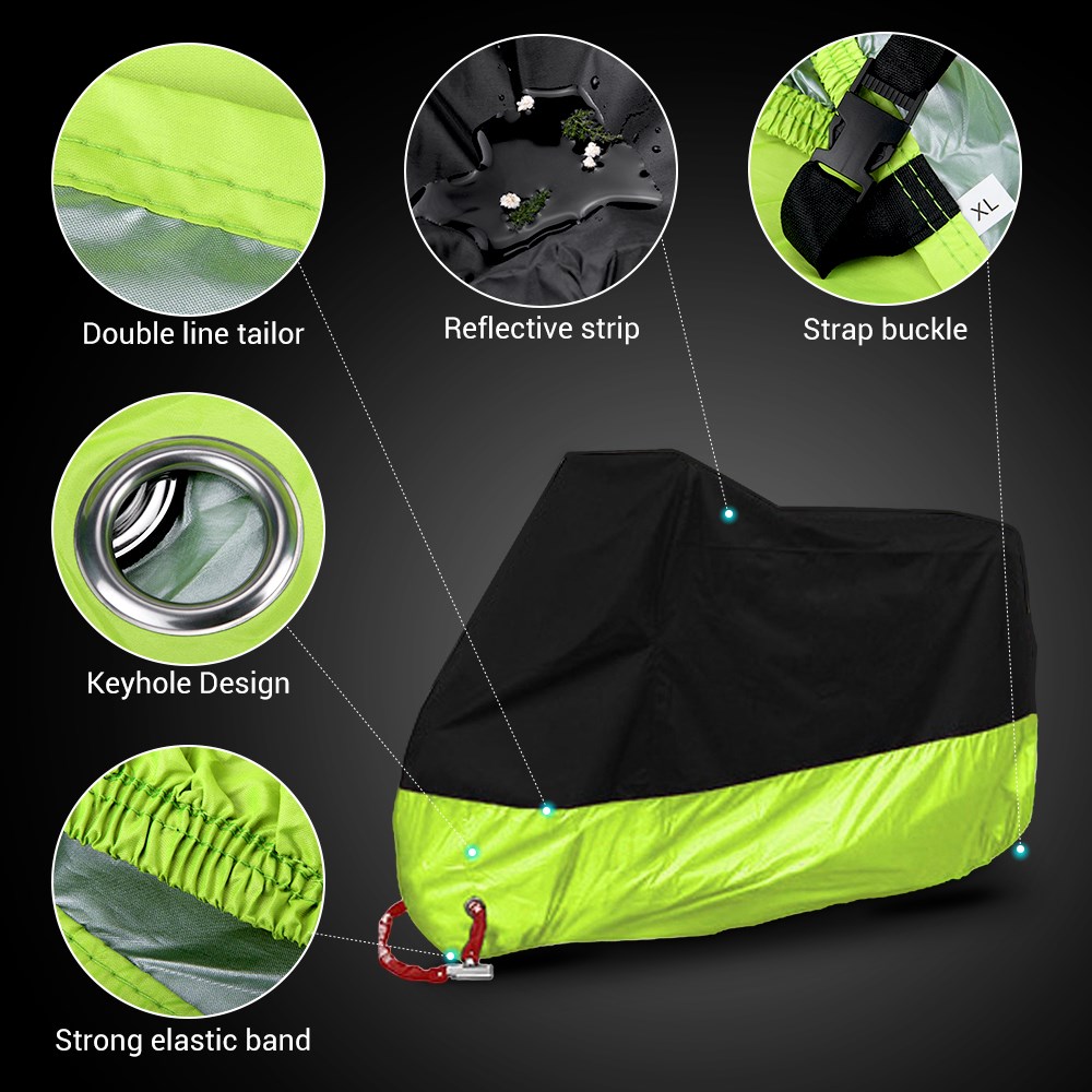 Motorcycle Cover For Motorbike Funda Moto Bike All Season Waterproof Dustproof UV Protective Outdoor Indoor Motocross Motorcycle Cover For Motorbike Funda Moto Bike All Season Waterproof Dustproof UV Protective Outdoor Indoor Motocross