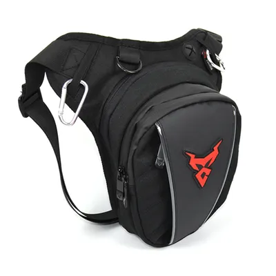 Motorcycle Drop Waist Leg Bag Thigh Belt Hip Bum Waterproof Motorbike Tactical Travel Cell/ Mobile Phone Purse Fanny