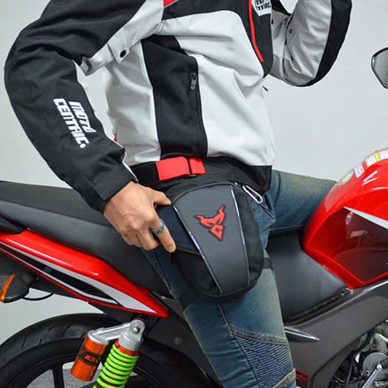 Motorcycle Drop Waist Leg Bag Thigh Belt Hip Bum Waterproof Motorbike Tactical Travel Cell/ Mobile Phone Purse Fanny