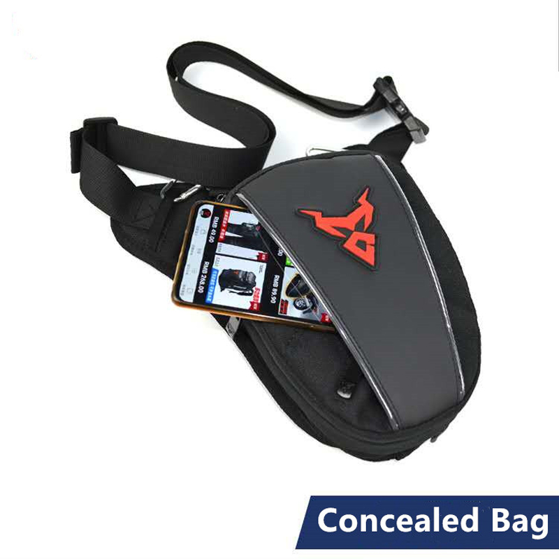 Motorcycle Drop Waist Leg Bag Thigh Belt Hip Bum Waterproof Motorbike Tactical Travel Cell/ Mobile Phone Purse Fanny