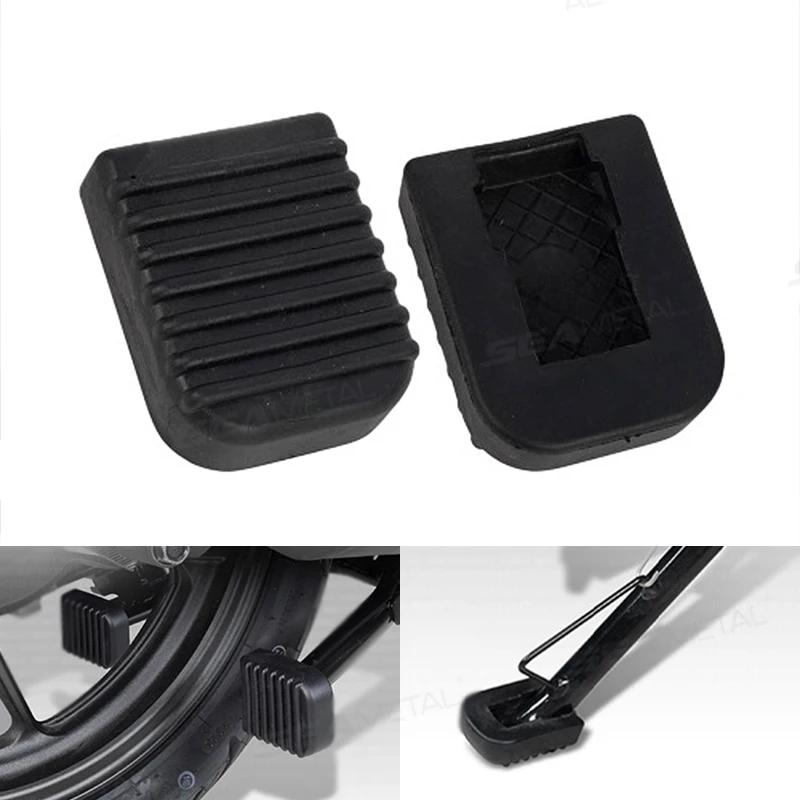 Motorcycle Footrest Pad Soft Rubber Pad For Scooter Base Plate Anti-slip Pads Motorcycle Base Bracket Extension Foot