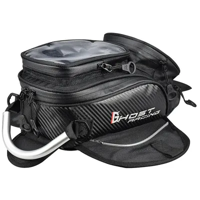 Motorcycle Fuel Tank Bag Touchable Navigation Magnet bag Motorbike Dust Bag Motorcycle Rider Satchel Fanny Pack