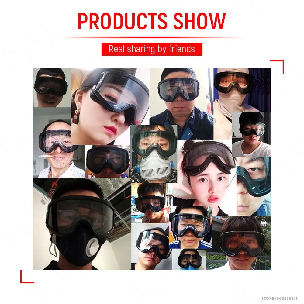 Motorcycle Goggles Glasses Men Women Eye Protect Off-road Cycling Safety Anti Dust Glasses Protection Moto Dust-proof Motorcycle Goggles Glasses Men Women Eye Protect Off-road Cycling Safety Anti Dust Glasses Protection Moto Dust-proof