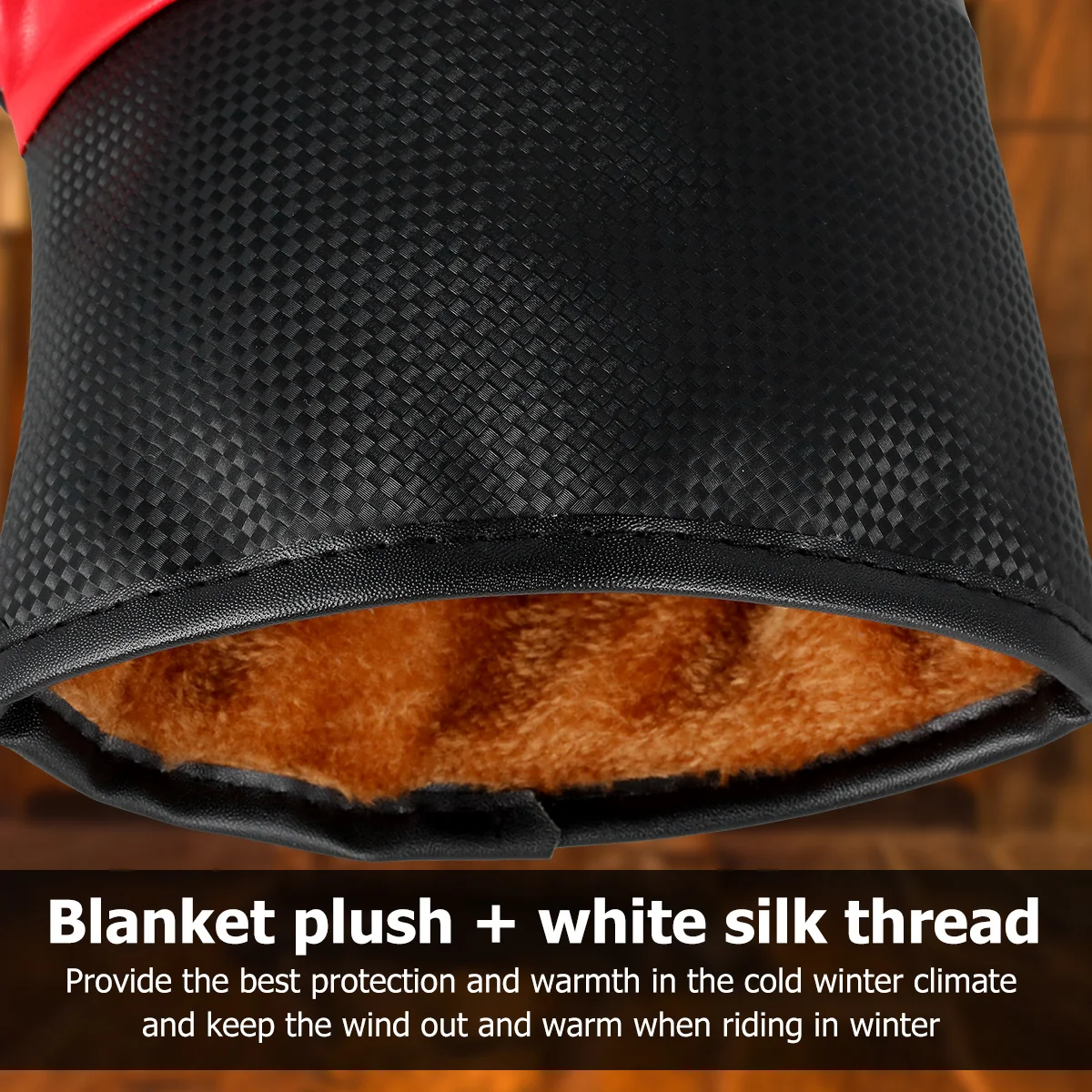 Motorcycle Handlebar Muffs Protective Motorcycle Scooter Thick Warm Grip Handle Bar Muff Rainproof Winter Warmer Gloves Motorcycle Handlebar Muffs Protective Motorcycle Scooter Thick Warm Grip Handle Bar Muff Rainproof Winter Warmer Gloves