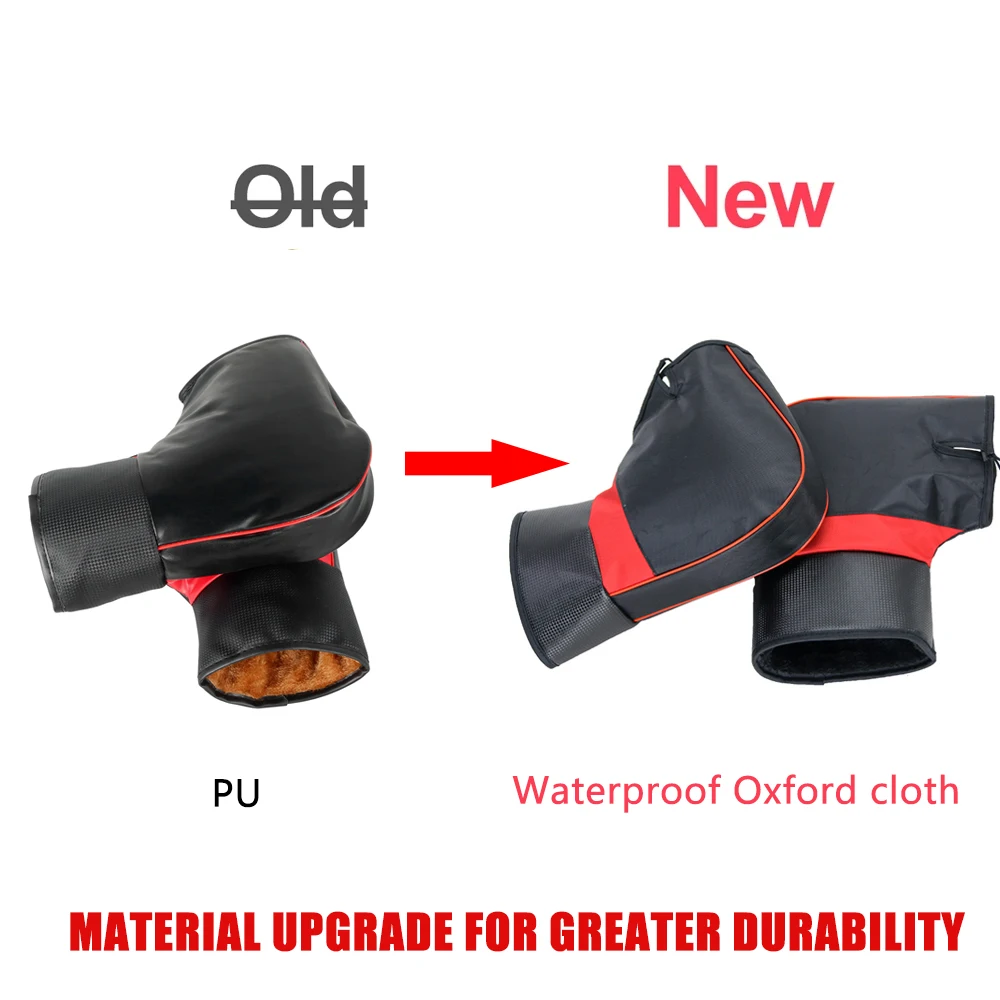 Motorcycle Handlebar Muffs Protective Motorcycle Scooter Thick Warm Grip Handle Bar Muff Rainproof Winter Warmer Gloves Motorcycle Handlebar Muffs Protective Motorcycle Scooter Thick Warm Grip Handle Bar Muff Rainproof Winter Warmer Gloves