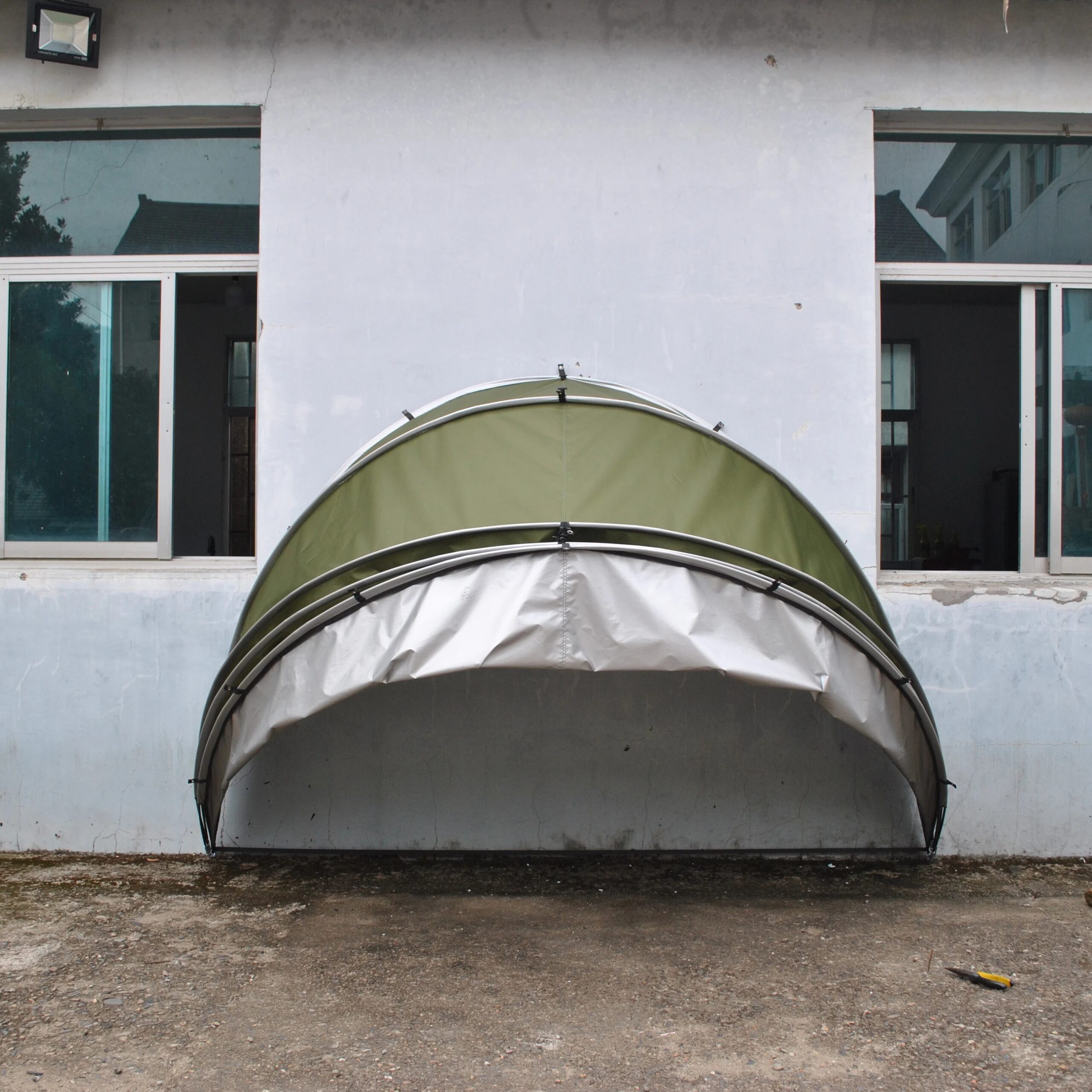 Motorcycle Hanging Garage Tent, Speedway Shelters, Garage Tent, Storage Tent, Portable Outdoor Hanging Garage Tent