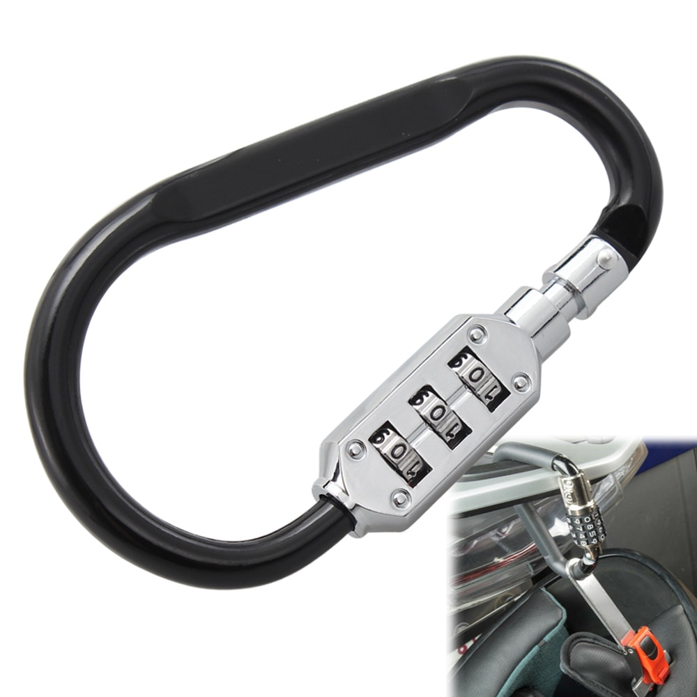 Motorcycle Helmet Lock 3-Digit Code