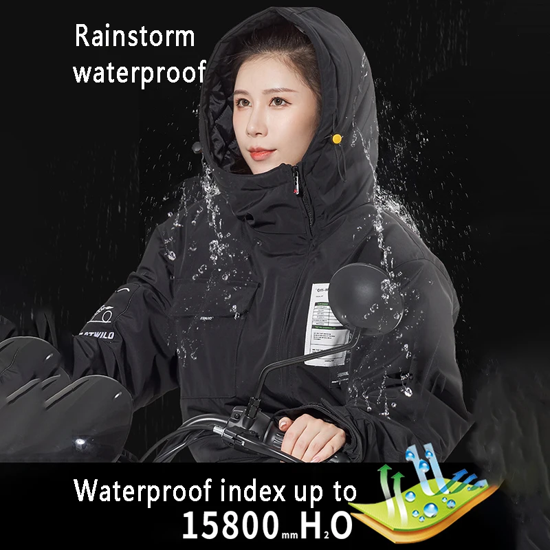 Motorcycle Jacket Winter ColdProof Windproof Suit Motorcycle Cross-country Equipment Men's and Women's Ski Fishing Suit Motorcycle Jacket Winter ColdProof Windproof Suit Motorcycle Cross-country Equipment Men's and Women's Ski Fishing Suit