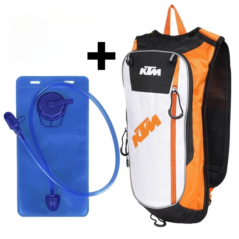 Motorcycle Off-Road Backpack, Motorcycle Racing Riding Large Capacity Water Bag, 2-Liter Outdoor Sports Motorcycle