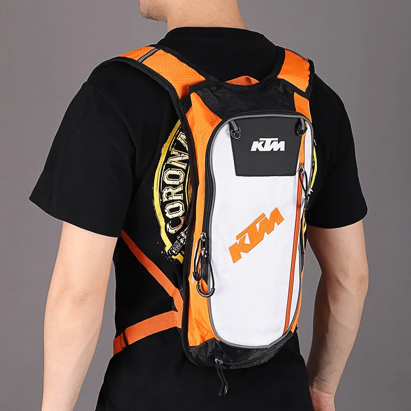 Motorcycle Off-Road Backpack, Motorcycle Racing Riding Large Capacity Water Bag, 2-Liter Outdoor Sports Motorcycle