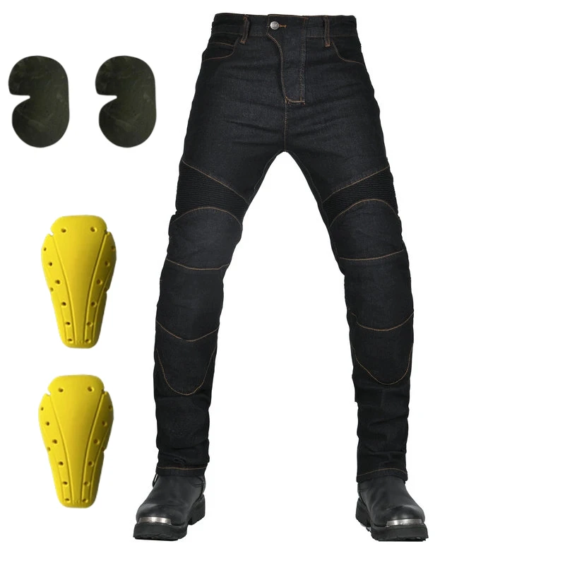 Motorcycle Pants, Riding Jeans, Anti-fall, Classic Motorcycle Rider Pants, Racing Pants for All Seasons