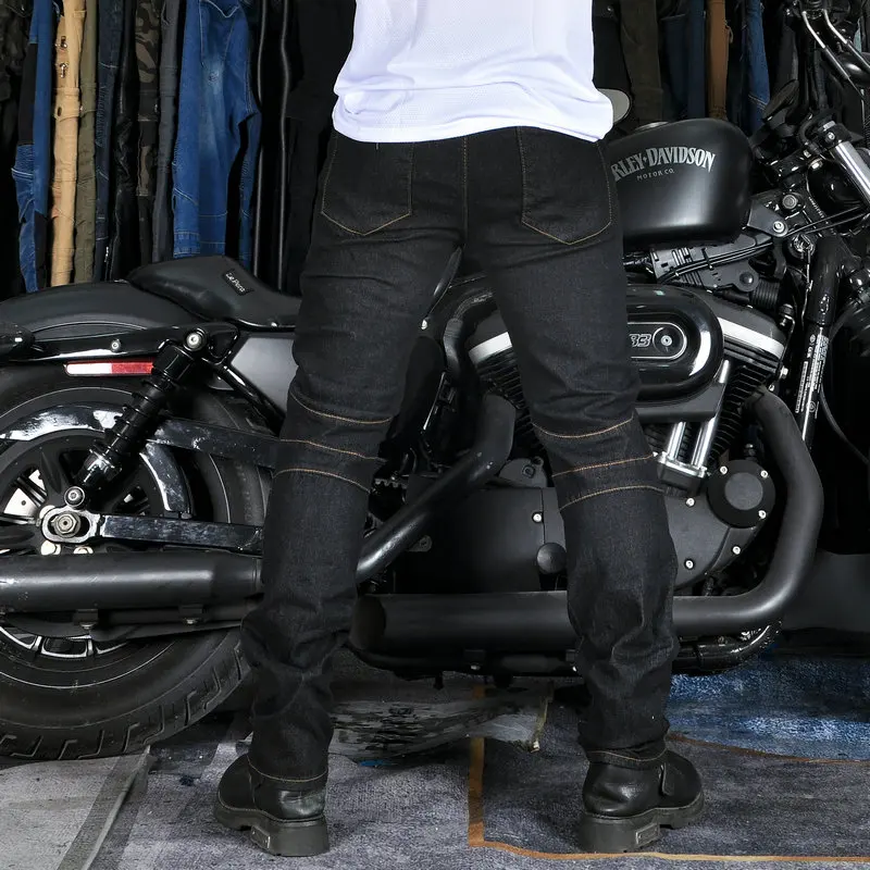 Motorcycle Pants, Riding Jeans, Anti-fall, Classic Motorcycle Rider Pants, Racing Pants for All Seasons Motorcycle Pants, Riding Jeans, Anti-fall, Classic Motorcycle Rider Pants, Racing Pants for All Seasons