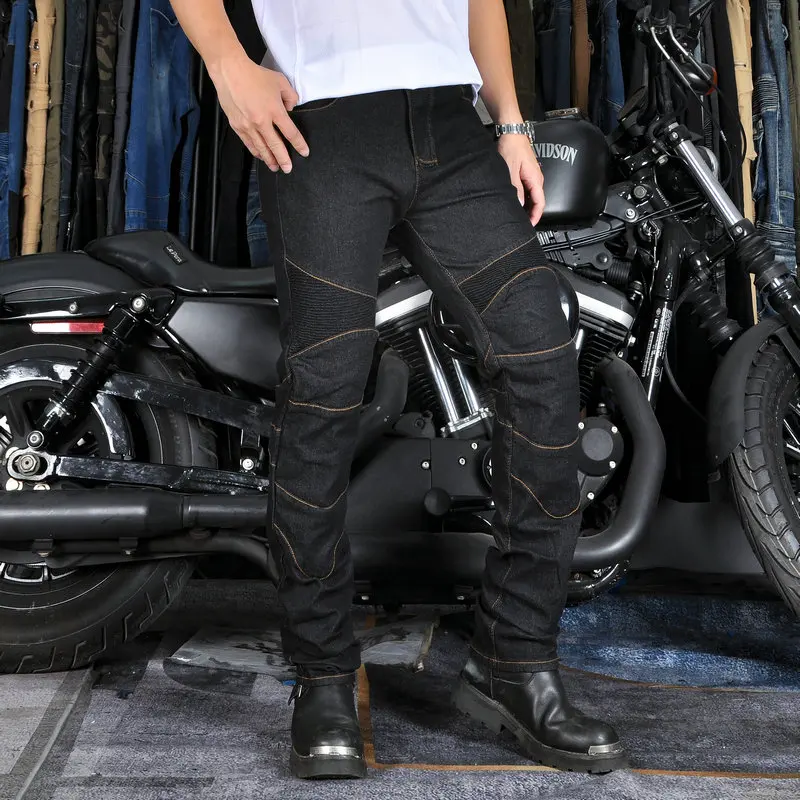 Motorcycle Pants, Riding Jeans, Anti-fall, Classic Motorcycle Rider Pants, Racing Pants for All Seasons Motorcycle Pants, Riding Jeans, Anti-fall, Classic Motorcycle Rider Pants, Racing Pants for All Seasons