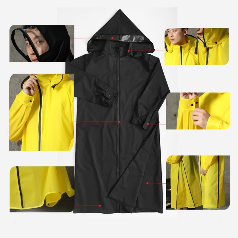 Motorcycle Raincoat Hooded Rain Suit Motorcycle Raincoat Hooded Rain Suit