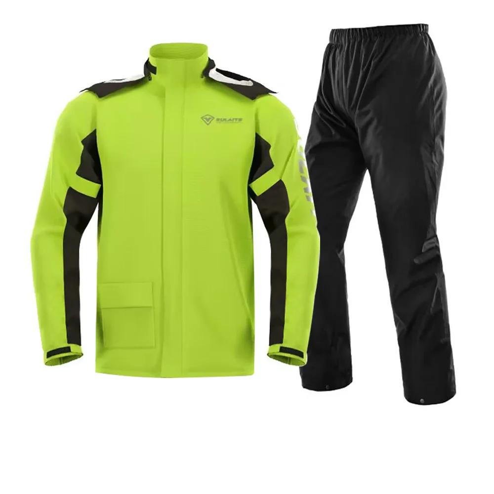 Motorcycle Raincoat Suit Rainstorm Prevention Jacket Pants Camping Hiking Fishing Raincoat Moto Raincoat Motorcyclist