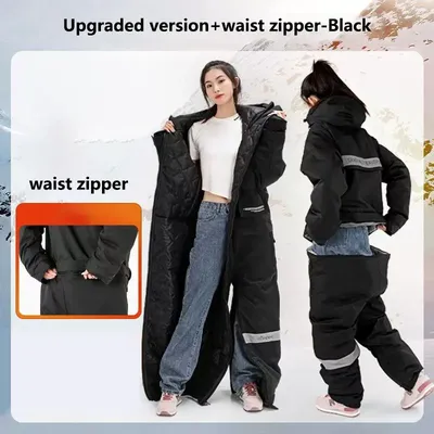Motorcycle Riding Cold Clothing Winter Warm Windproof Clothing Integrated Quick Dressing Ski Fishing Suit Motorcycle Motorcycle Riding Cold Clothing Winter Warm Windproof Clothing Integrated Quick Dressing Ski Fishing Suit Motorcycle
