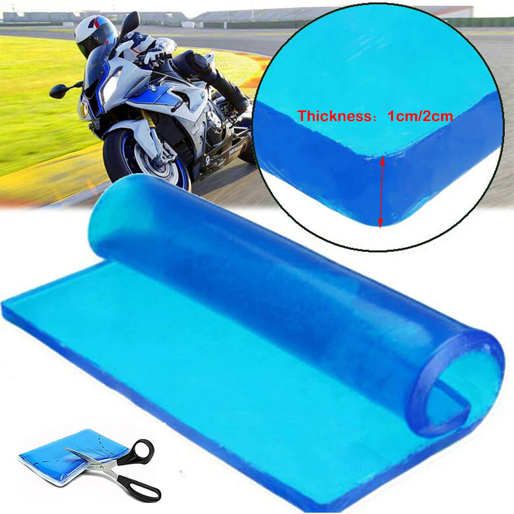 Motorcycle Seat Cooling Pad Gel Elastic Cushion Cushion Comfortable Shock Absorbing Soft Cool DIY Motorcycle Seat