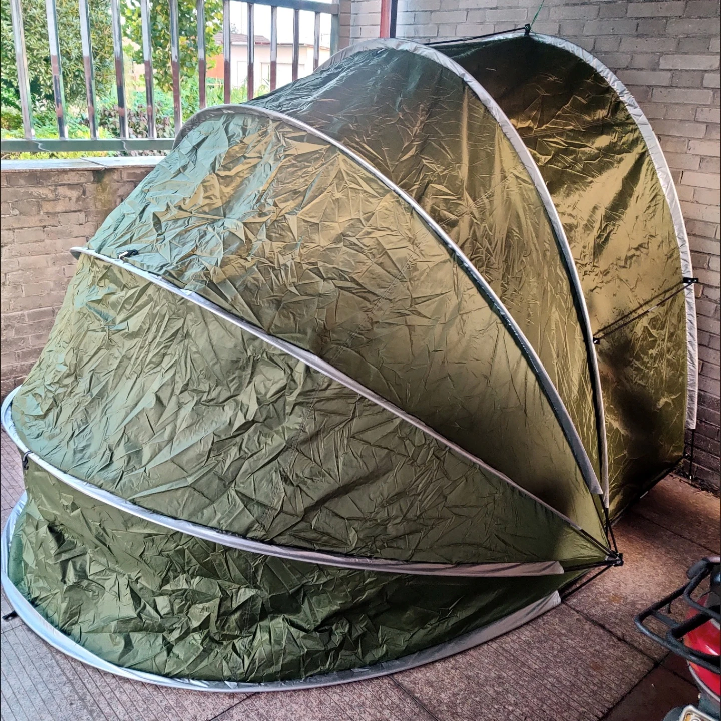 Motorcycle Shed Tent, Bike Shelters, Storage Tent, Garage Tent, Waterproof Cover