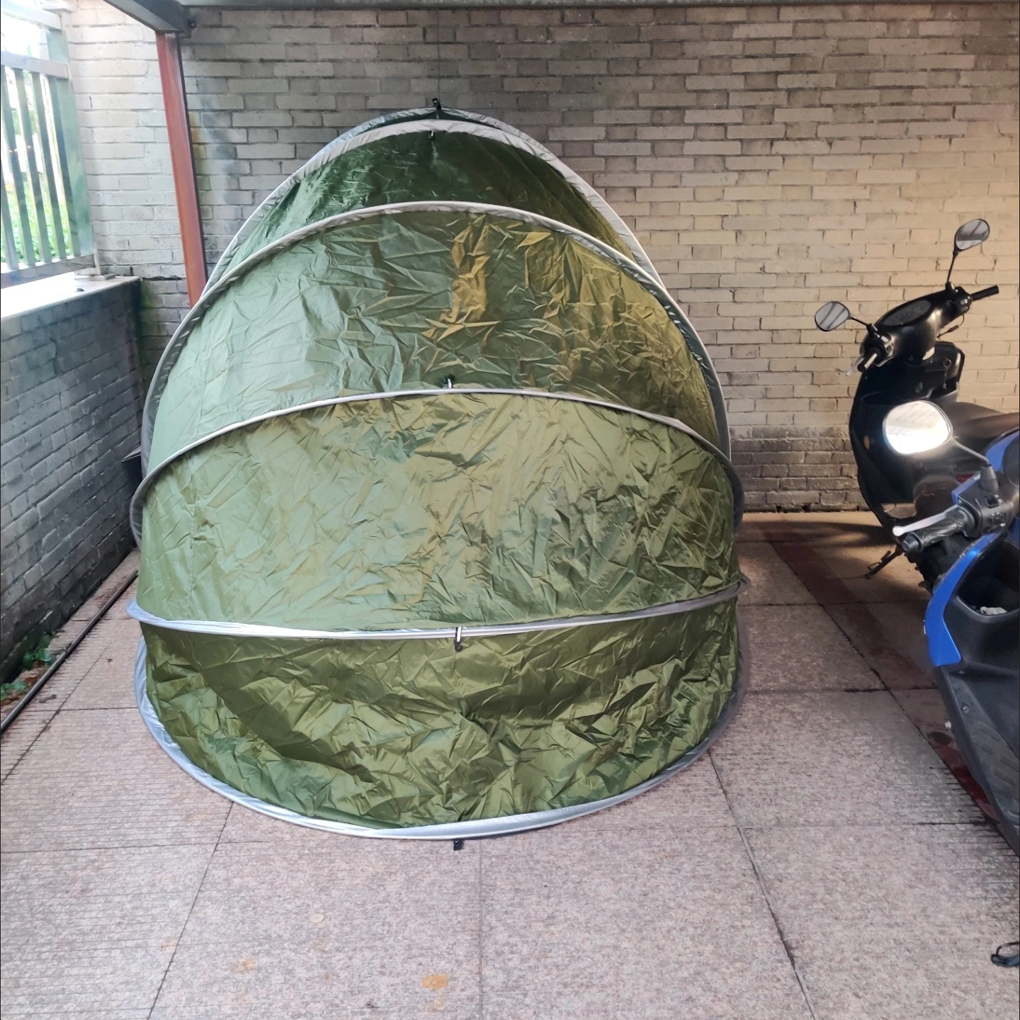 Motorcycle Shed Tent, Bike Shelters, Storage Tent, Garage Tent, Waterproof Cover