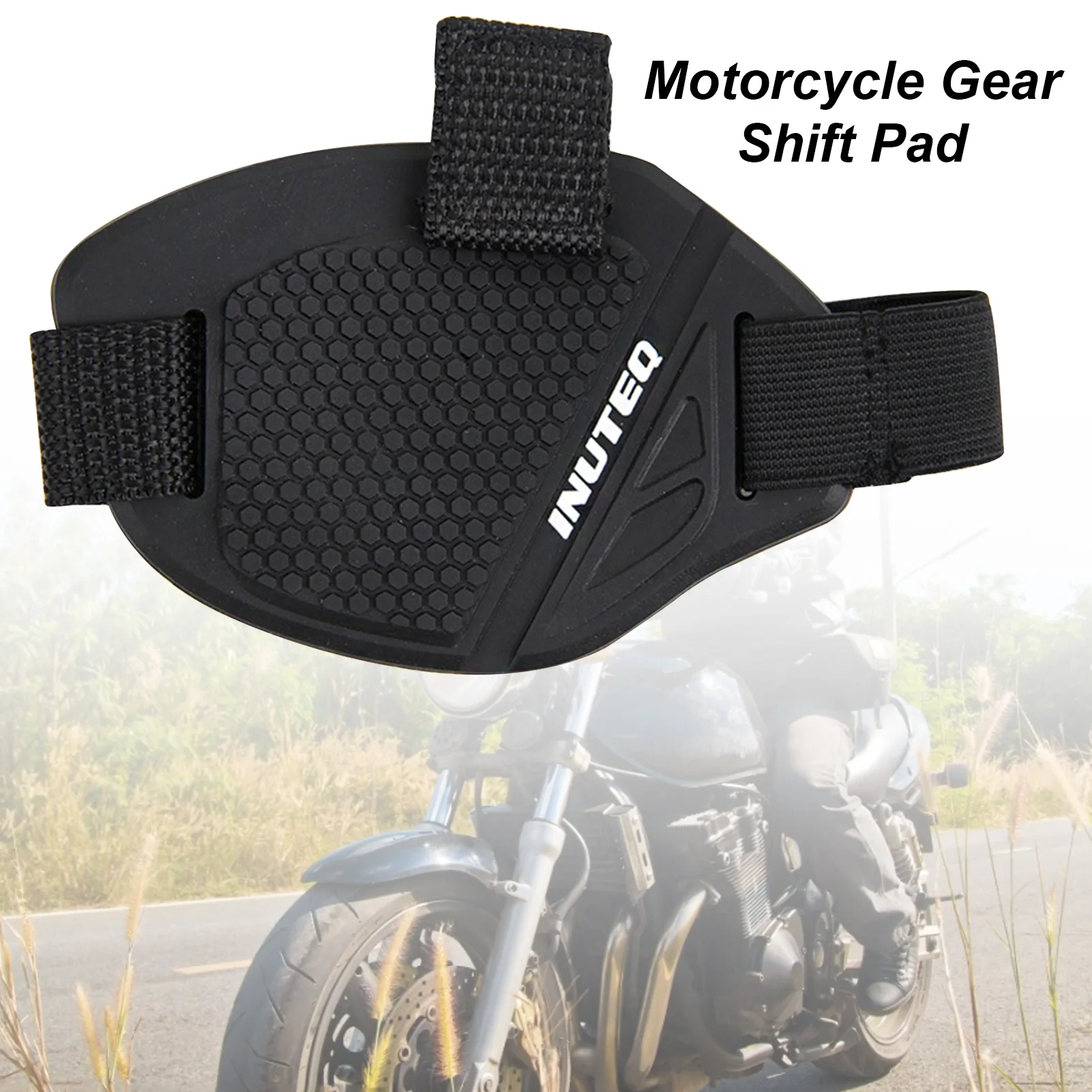 Motorcycle Shift Pad Rubber Boot Protective Cover Adjustable Shifter Shield Anti Slip Pad Shoe Cover Motorcycle Shoe