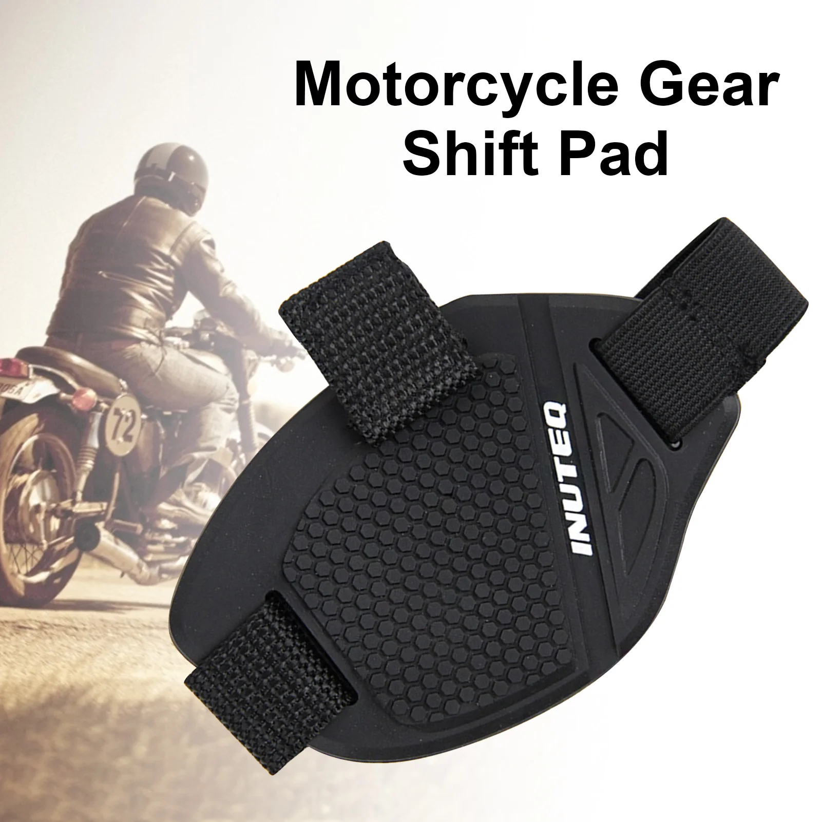 Motorcycle Shift Pad Rubber Boot Protective Cover Adjustable Shifter Shield Anti Slip Pad Shoe Cover Motorcycle Shoe